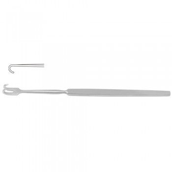 Wound Retractor 1 Blunt Prong Stainless Steel, 16.5 cm - 6 1/2"